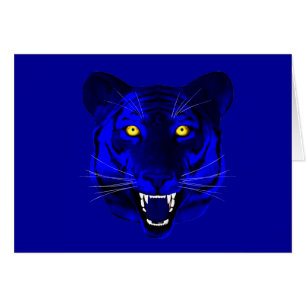 Cartão Blue Tiger