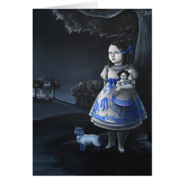 Cartão Blue Willow (Frente)