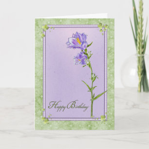 Cartão Bluebeldes de Aniversário em Quadro
