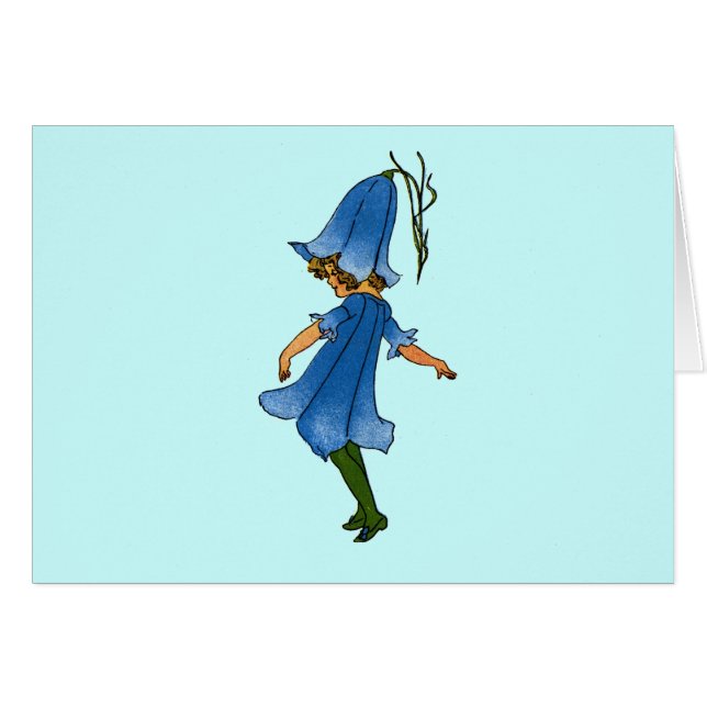 Cartão Bluebell (Frente Horizontal)