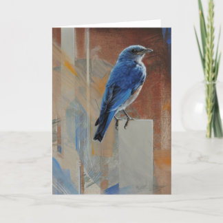 Cartão Bluebird Blank Card by Andrew Denman