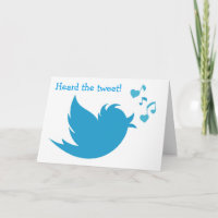 BLUEBIRD OF HAPPINESS TWEETS YOU HAPPY BIRTHDAY