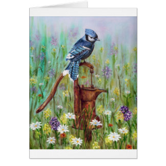 Cartão Bluejay: vara calma