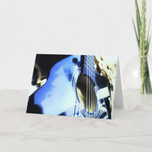 Cartão blues acústico