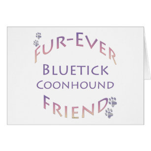 Cartão Bluetick Coonhound Fuere