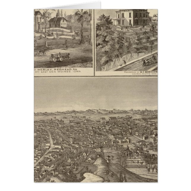 Cartão Bluffs do Conselho (Frente)