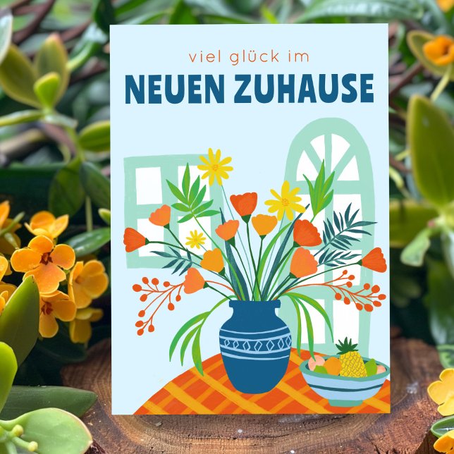 Cartão Blumen Neuen Haus ZUHAUSE herzlichen Glückwunsch (Blumen Neuen Haus ZUHAUSE herzlichen Glückwunsch Karte
)