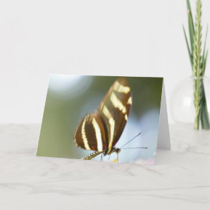 Cartão "Blurred Butterfly." Greeting Card