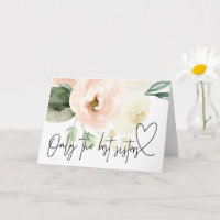 Blush Floral Pregnancy Baby Reveal Presente para I