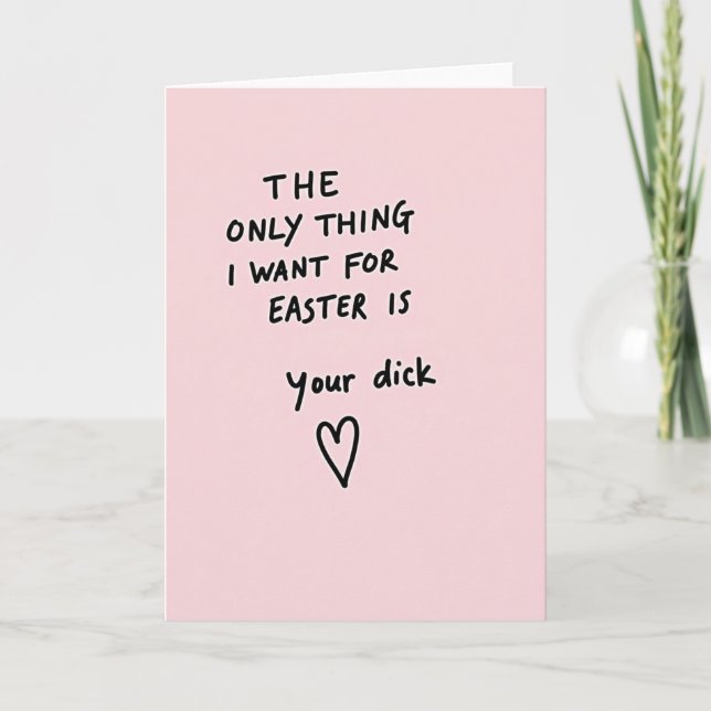 Cartão Blush Pink Desire Greeting Card (Frente)