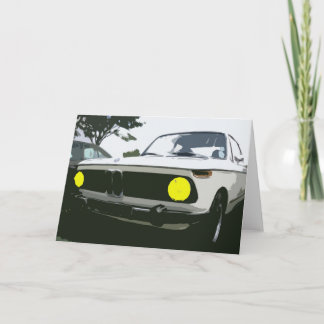 Cartão BMW Greetings Card