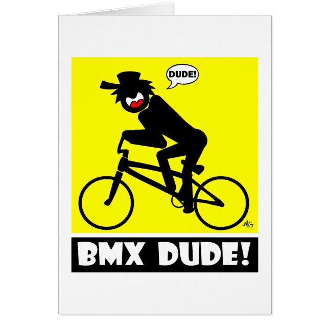 CARTÃO BMX DUDE-18 (Frente)