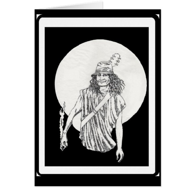 Cartão Boa guitarra (Frente)