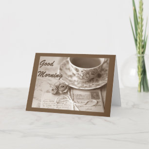 CARTÃO BOA MANHÃ E BOM DIA *SEU ANIVERSÁRIO!*