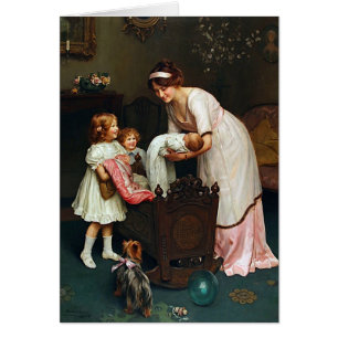 Cartão Boa noite l para mães