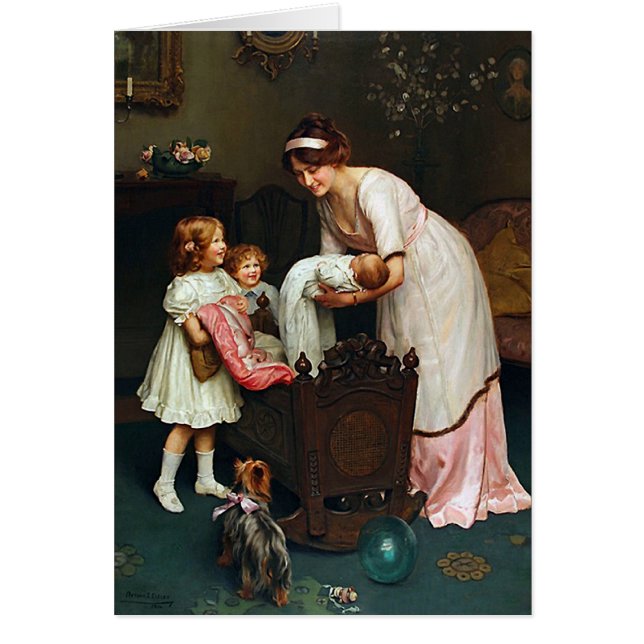 Cartão Boa noite l para mães (Frente)