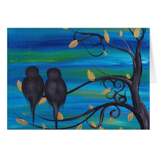 Cartão Boa noite meu amor (Frente Horizontal)