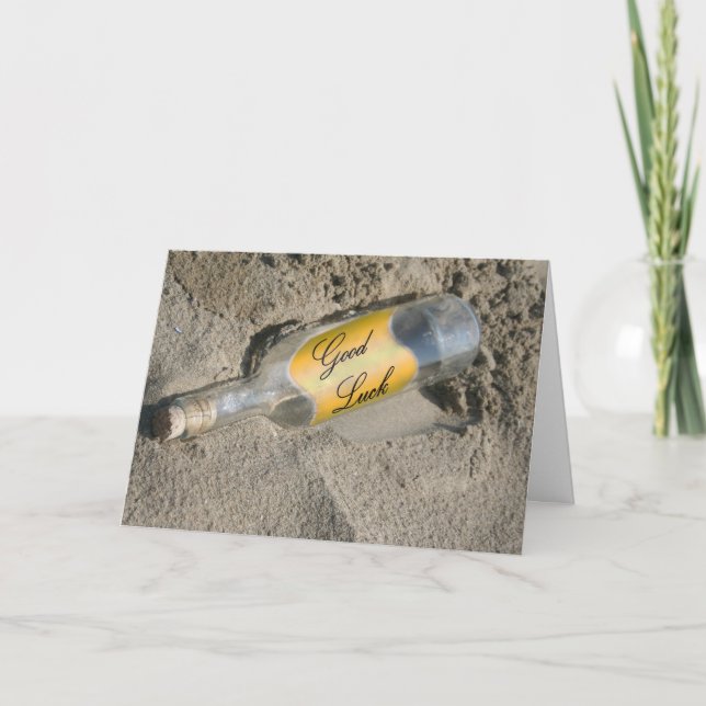 Cartão Boa sorte (Frente)