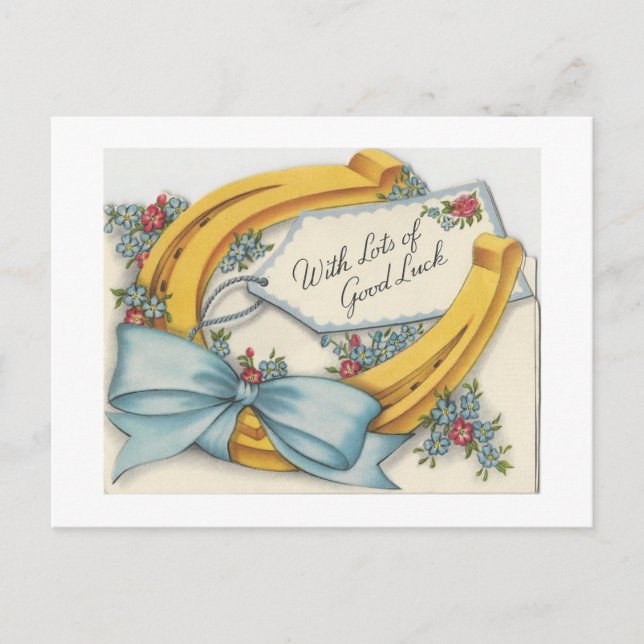 Cartão Boa Sorte (Frente)