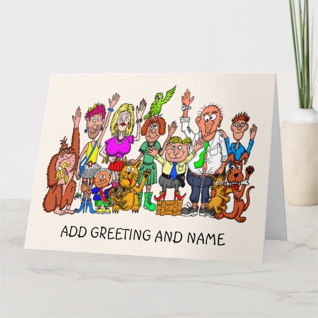 Cartão Boa Sorte (Frente)