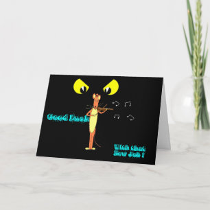 Cartão Boa Sorte, com aquele novo emprego!
