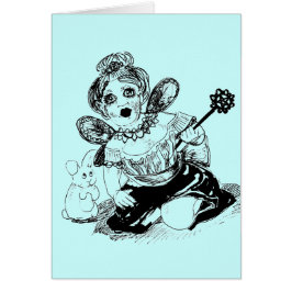 Cartão Boa sorte Fada