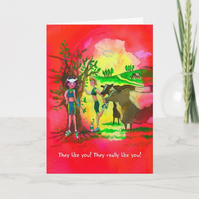 Cartão Boa Sorte para o Runner - Salty Runners (Frente)