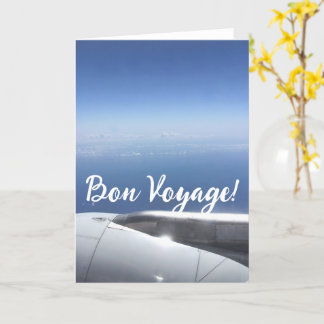 Cartão Boa Viagem! Desejando Viagens Felizes e Seguras