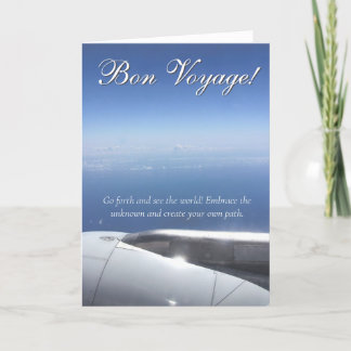Cartão Boa Viagem! Desejos de Viagem Feliz e Segura