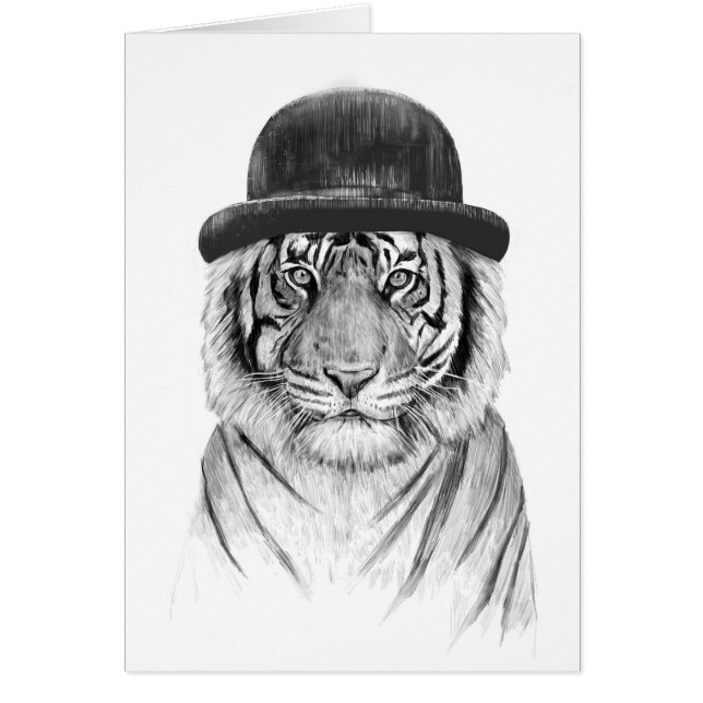 Cartão Boa vinda à selva (Frente)