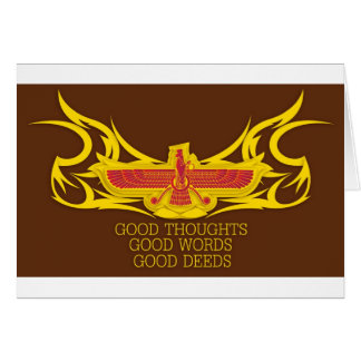 CARTÃO BOAS AÇÕES DAS BOAS PALAVRAS DOS PENSAMENTOS BOAS
