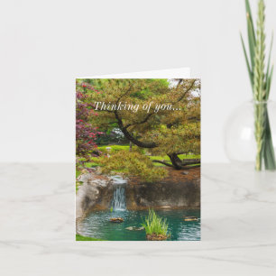 Cartão Boas Festas Botânicas Pensando Em Você