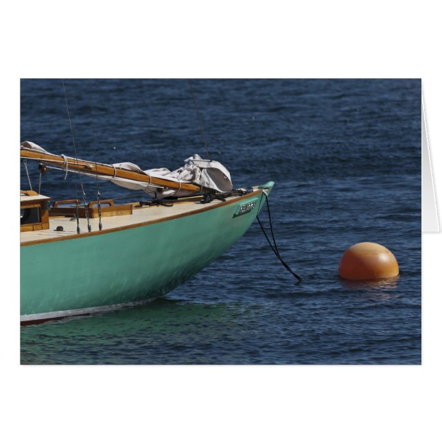 Cartão Boat and Buoy (Frente Horizontal)
