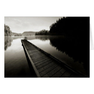 Cartão Boat Dock por Lago