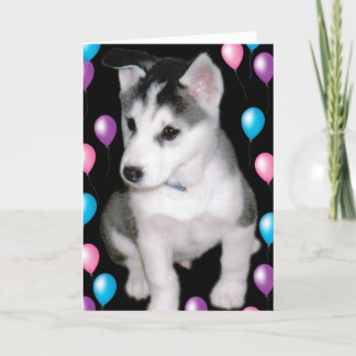 Cartão Bob and Balloons