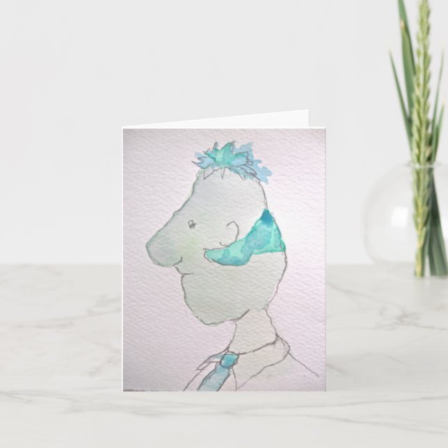 Cartão Bob Blob Small Notecard (Frente)