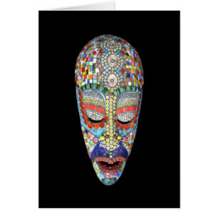 Cartão Bob, por que a cara longa? Máscara de Mosaico