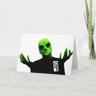 Cartão Bob Spreads the Violence greeting card