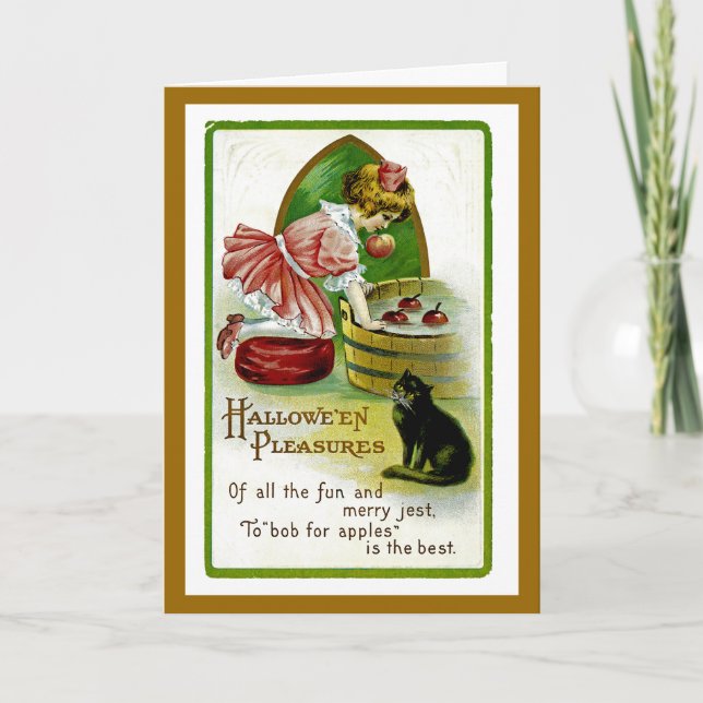 Cartão Bobbin para Maçãs (Frente)