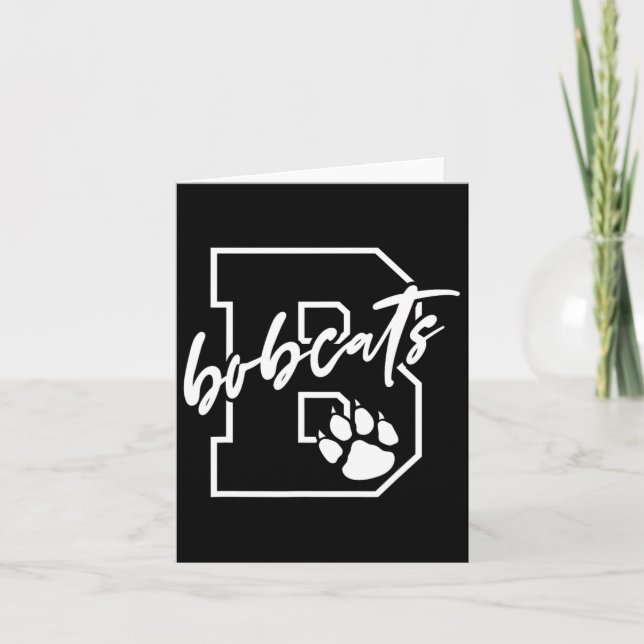 Cartão Bobcats (Frente)
