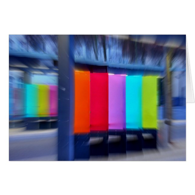 Cartão Böblingen, terminal de autocarros (Frente Horizontal)