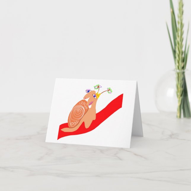 Cartão Bobo Caracol 🐌 (Frente)