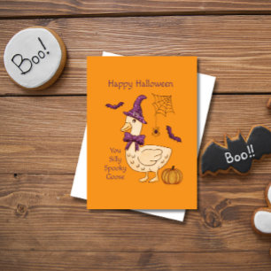 Cartão Bobo de Halloween