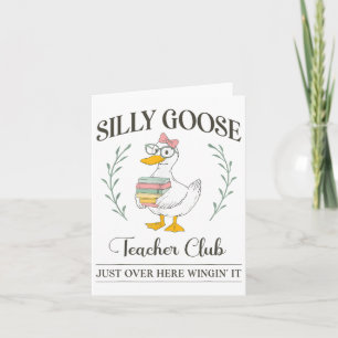 Cartão Bobo Goose Teacher Club _1