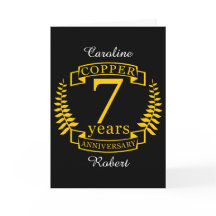 Bodas de cobre 7 anos