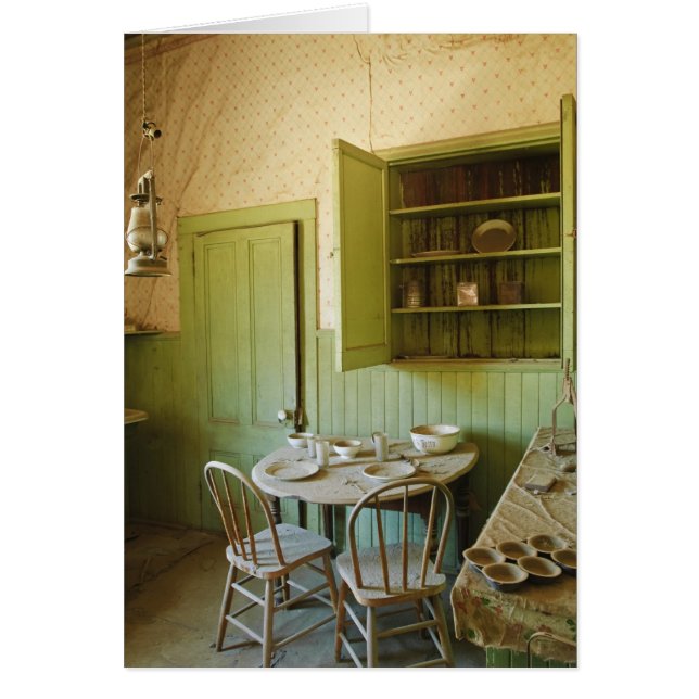 Cartão Bodie State Historic Park, Califórnia, EUA (Frente)