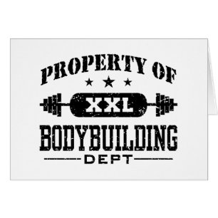 Cartão Bodybuilding