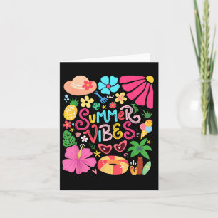 Cartão Boho Flower Hello Summer Vibes Funny Beach Life Me