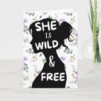 Cartão Boho Whimsical Greeting Card