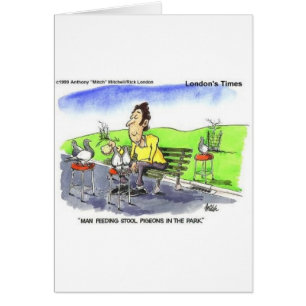 Cartão Boinas de Stool Ofertas Engraçadas Camisetas e Col